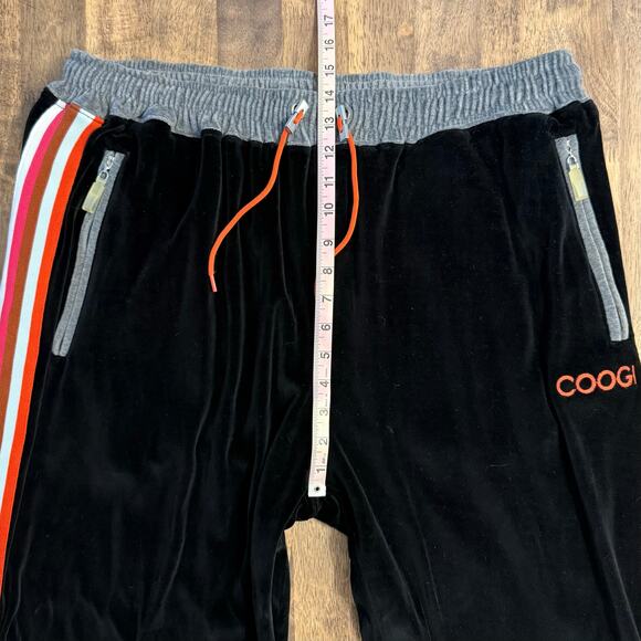 COOGI VTG Y2K Velour Tracksuit Set Jacket Pants Embroidered Black Men’s Size 3XL - Picture 14 of 16